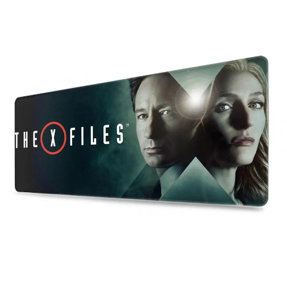 Tapis de souris X Files I Want To Believe, tapis de table Anime, polymère de clavier, ordinateur PC Gamer Play, impression de jeu, sous-bureau