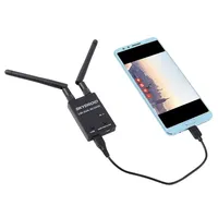 Skydroid Double Single Antenna 5.8ghz 150ch Fpv Receiver Uvc 5.8g Dual Receiver Otg Smartphone For Android Phone Rc Drone Parts