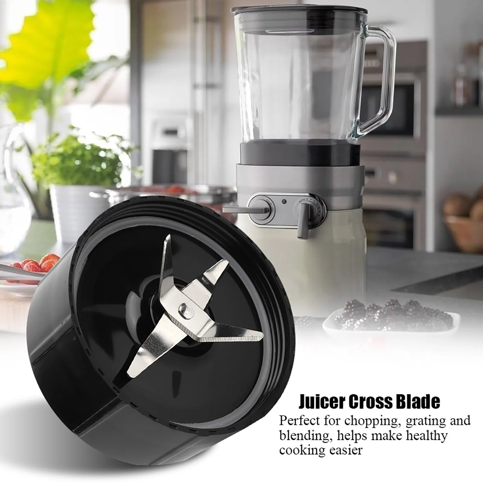 250W Cruciform Juicer Bottom Blade For Magic Bulle Stirring Juicer Blade Holder Quick Change/Installation Kitchen Accessory image 6