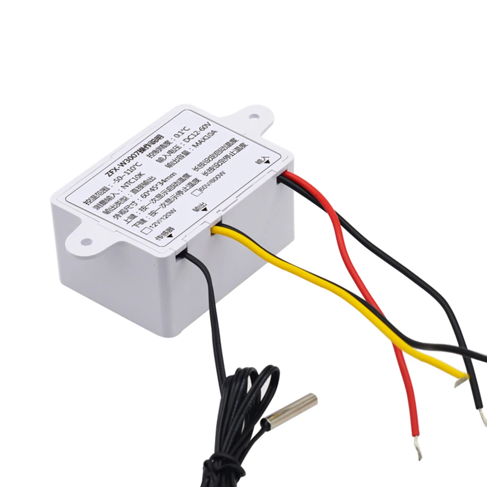 Imagem -03 - Controle Digital Temperatura Interruptor do Termostato do Microcomputador Termômetro Mos Saída Termorregulador 12v 24v 36 48v 60v W3007