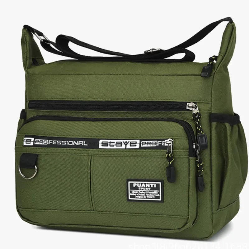 

Crossbody Bag Messenger Men's Shoulder Bags Men Small Sling Pack For Work Business Waterproof Oxford Packs Satchel Purse