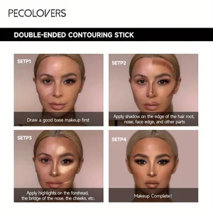 FACE CORREATIVE FOUNDATION Pen, Long Term, Corrector Dark Circles, Contour, Chocolates Stick, Cosmetic Makeup 12 Main Sales All for 1 Real and Free Shipping Makeup - №11
