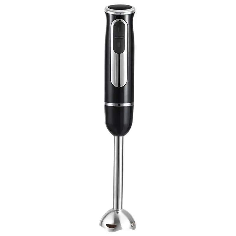 ABBP-Electric Immersion Blender Hand Blender Handheld 600W Multiple Gears Speed Tainless Steel Blades Emulsion Blender EU Plug