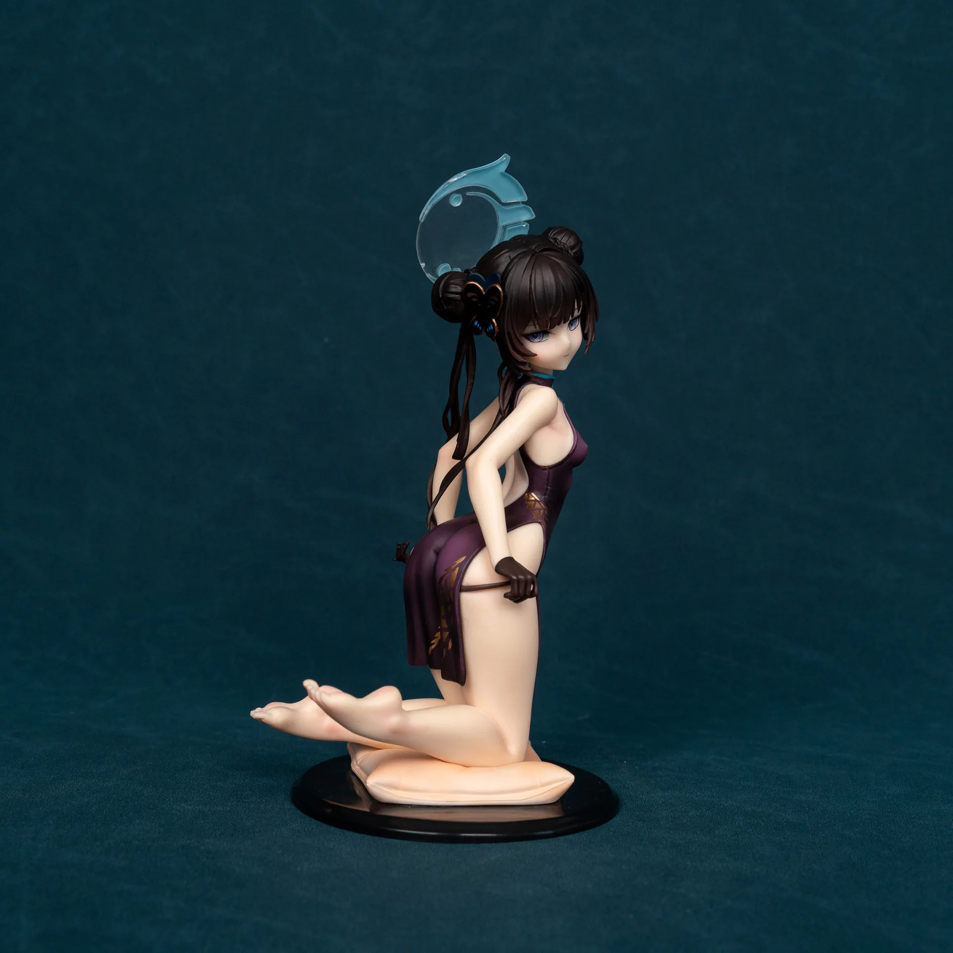 

Cheongsam Longhua Feixiao Figure - Chinese Style Anime Bishoujo Statue, Cute Qipao Girl Collectible Action Figures toys