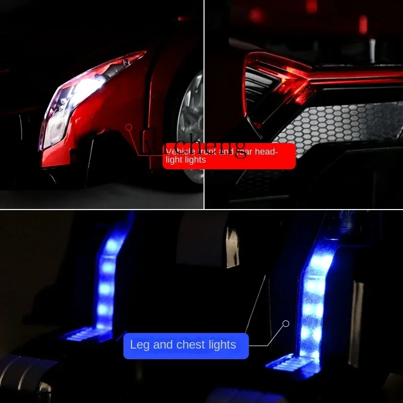 Robot eléctrico Lamborghini Diamond para automóvil con control remoto y deformación de gran tamaño XL