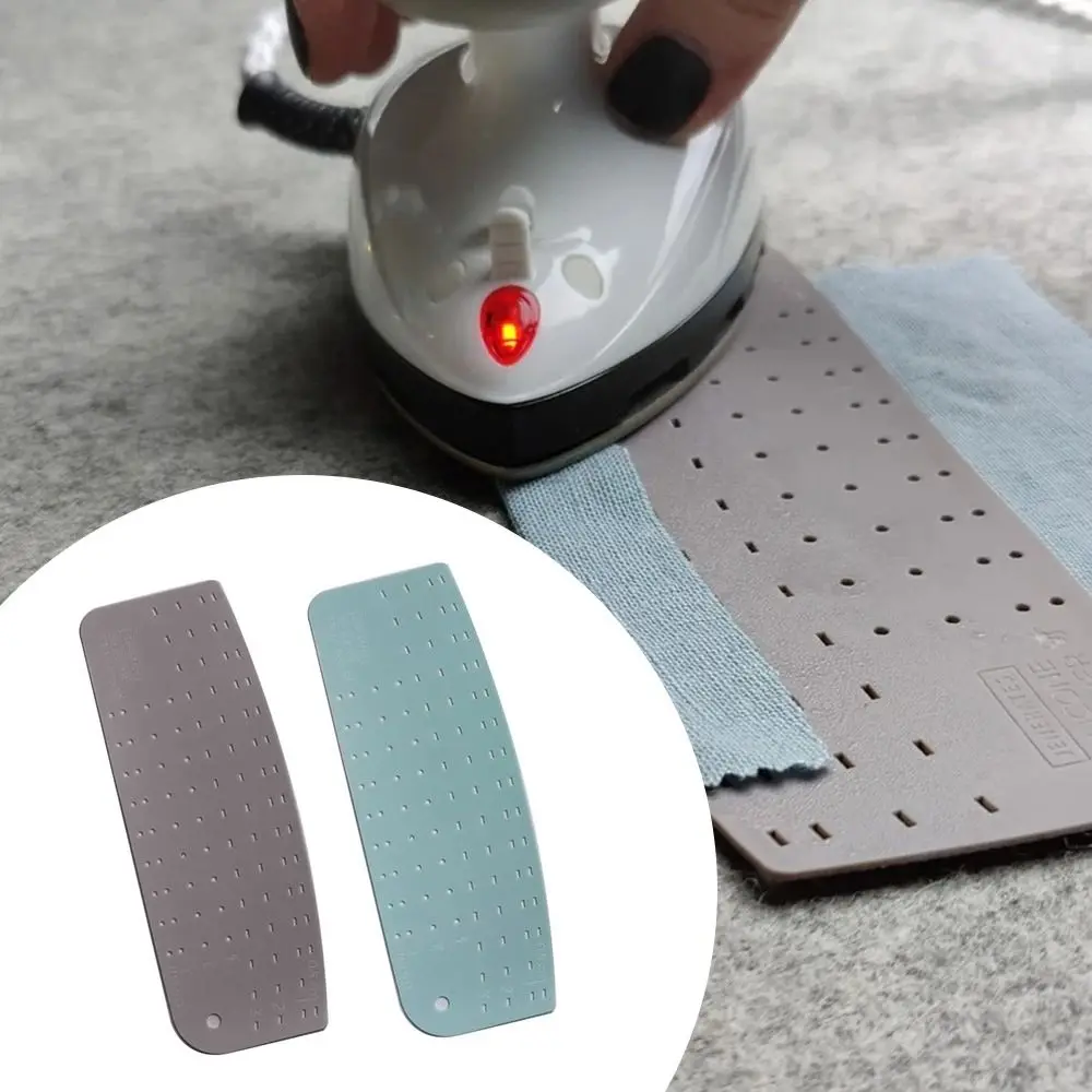 

New with Hole Acrylic Hemmer Non-Slip DIY Sewing Template Quilting Sewing Gauge Measuring Tool Beginners