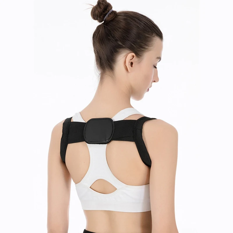 Back Posture Corrector Unisex Home Office Adjustable Back Shoulder Correction Belt For Clavicle Spine Support Reshape Your Body