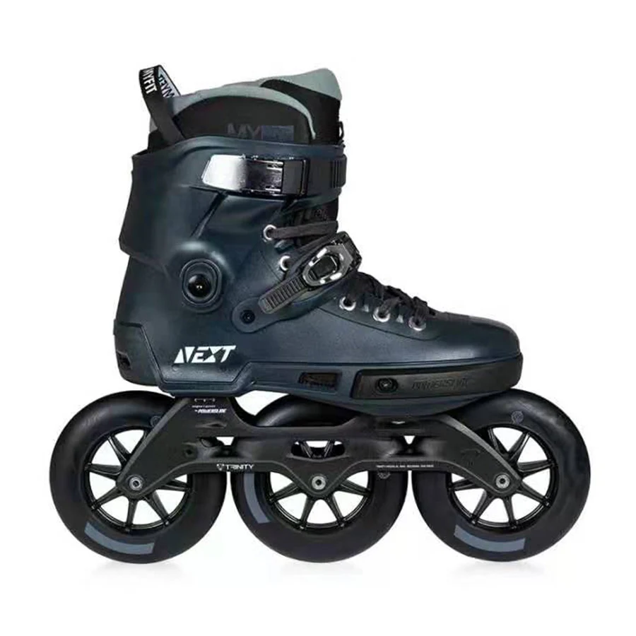 100% Original Powerslide NEXT Trinity Frame Inline Skates 3*100/110/125mm 4*80mm Street Racing Skate Roller Free Skating Patines