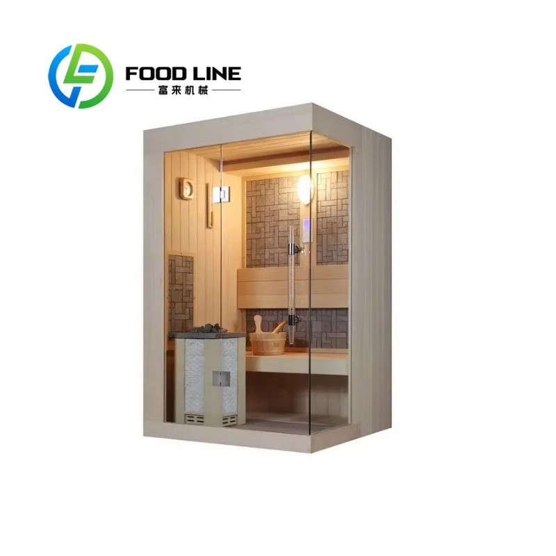 Outdoor Sauna Cabin Barrel Tongue Groove Wall Panel Tight Sealed Build Type Leak Proof Botanical Garden Corner Factory Outlet