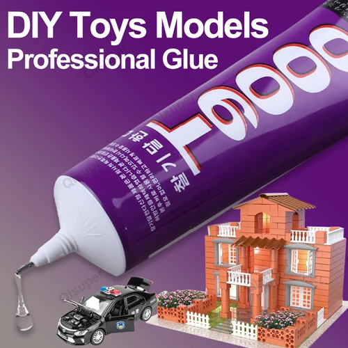 Pegamento transparente, juguete de peluche acrílico, modelo adhesivo suave, reparación de teléfono, joyería, zapato de plástico, diamantes de imitación, ropa, artesanía de tela T9000