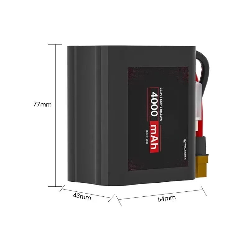 For IFlight Fullsend LR Series 6S 4000mAh/8000mAh 21700 Voyage Battery