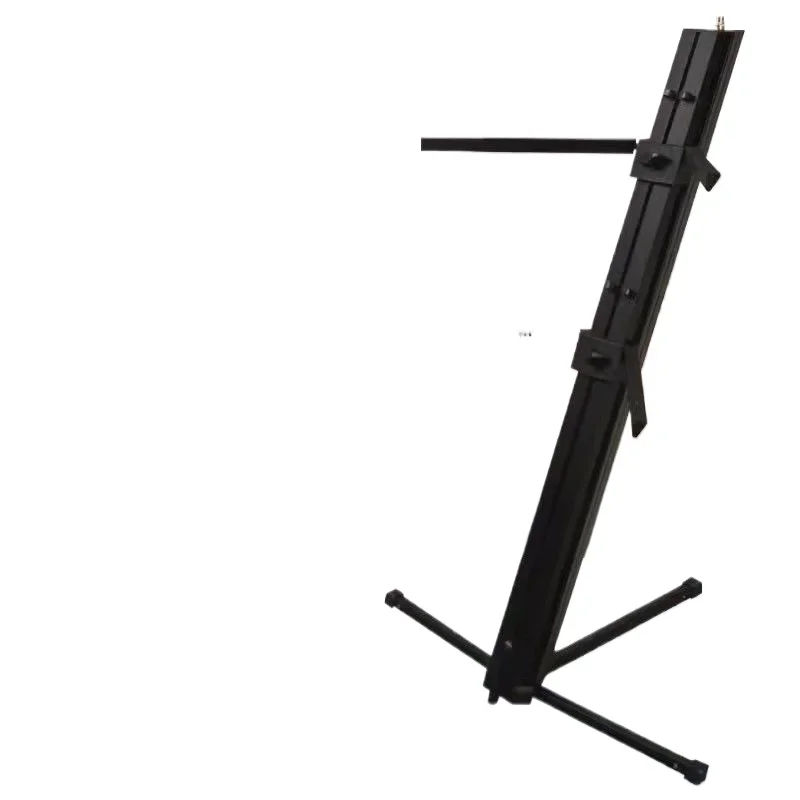 Double-layer keyboard aircraft frame, electronic organ, electric piano universal floor stage performance bracket