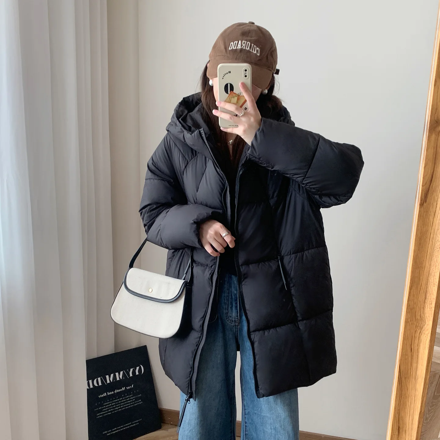 PinkyIsBlack 2025 New Winter Cotton Padded Jacket Coat Women Parkas Thick Cotton Down Clothes Hooded Female Casual Outerwear