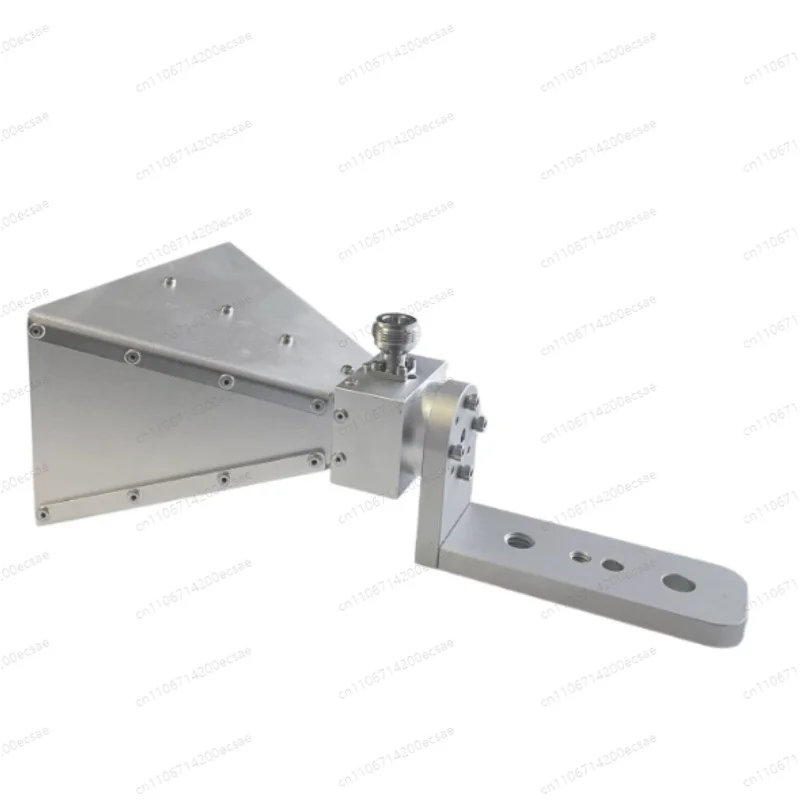 For D2000C 2GHz-18GHz Broadband Horn Antenna (1.7GHz-20GHz) Dual Ridge Horn Antenna with Bracket