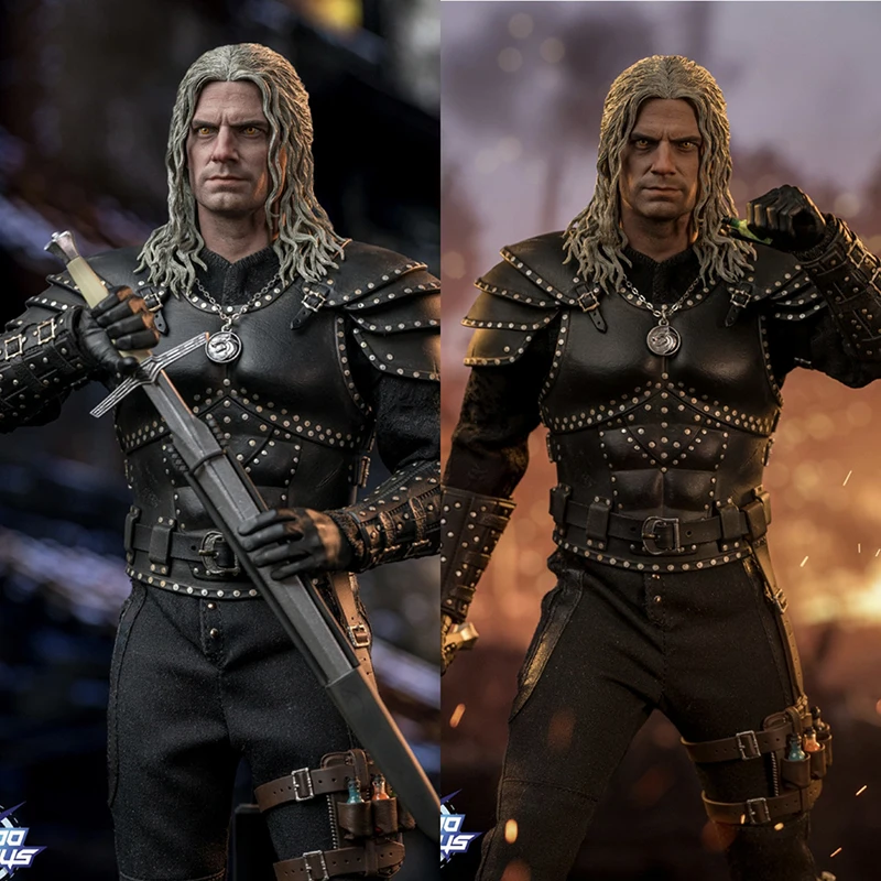 Soosootoys SST048 1/6 Scale Male Soldier Demon Hunter Wizard Geralt 12'' Full Set Collectible Action Figure Model Doll Toys