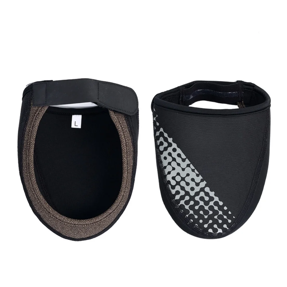 

Half Length Bicycle Shoe Covers Lockable Breathable Windproof Warm for Road Mountain Bike Riding and Competition