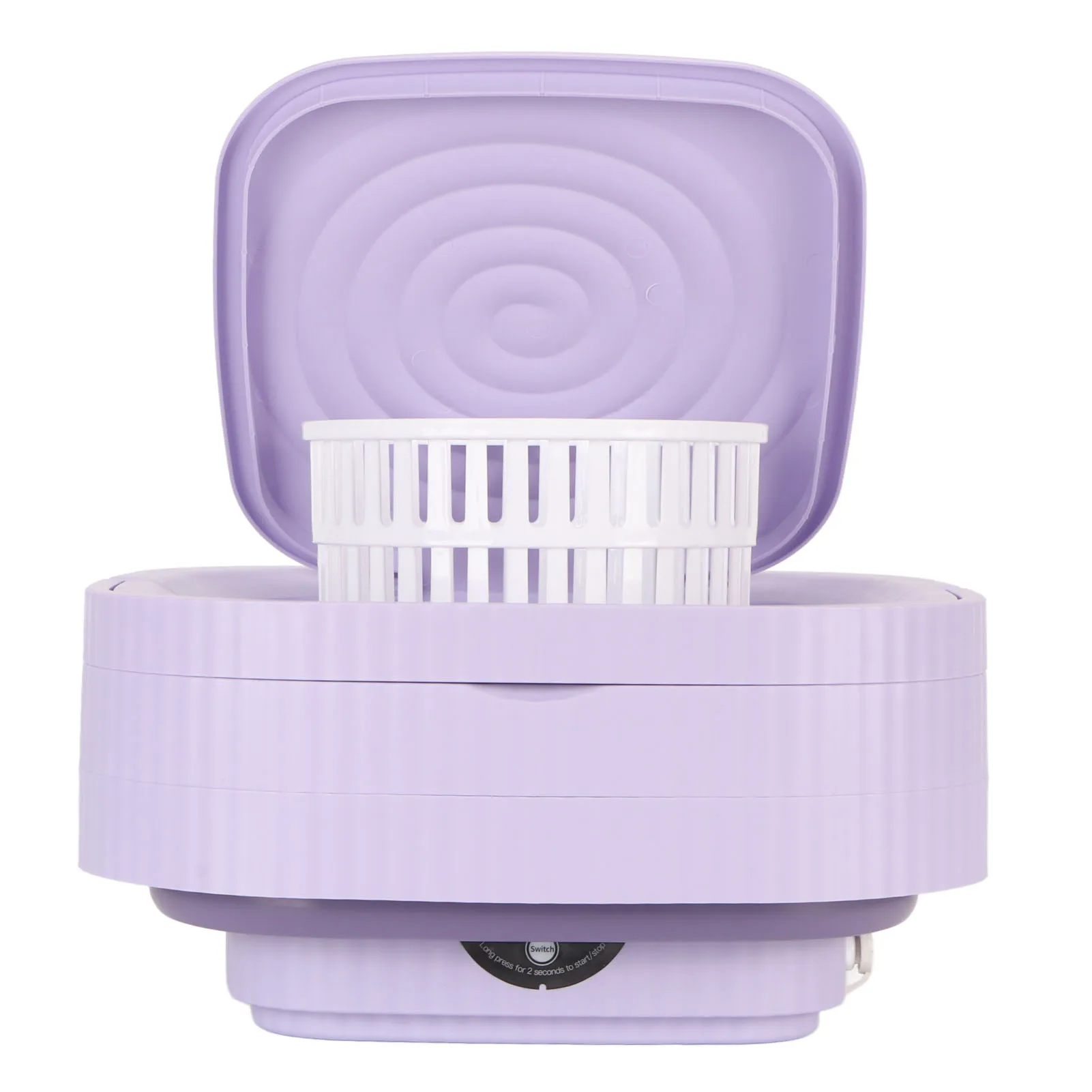 Unterwäsche Waschmaschine 10l drei Timing-Modi tragbare faltbare Waschmaschine Entwässerung sloch Design geräuscharm für Socken