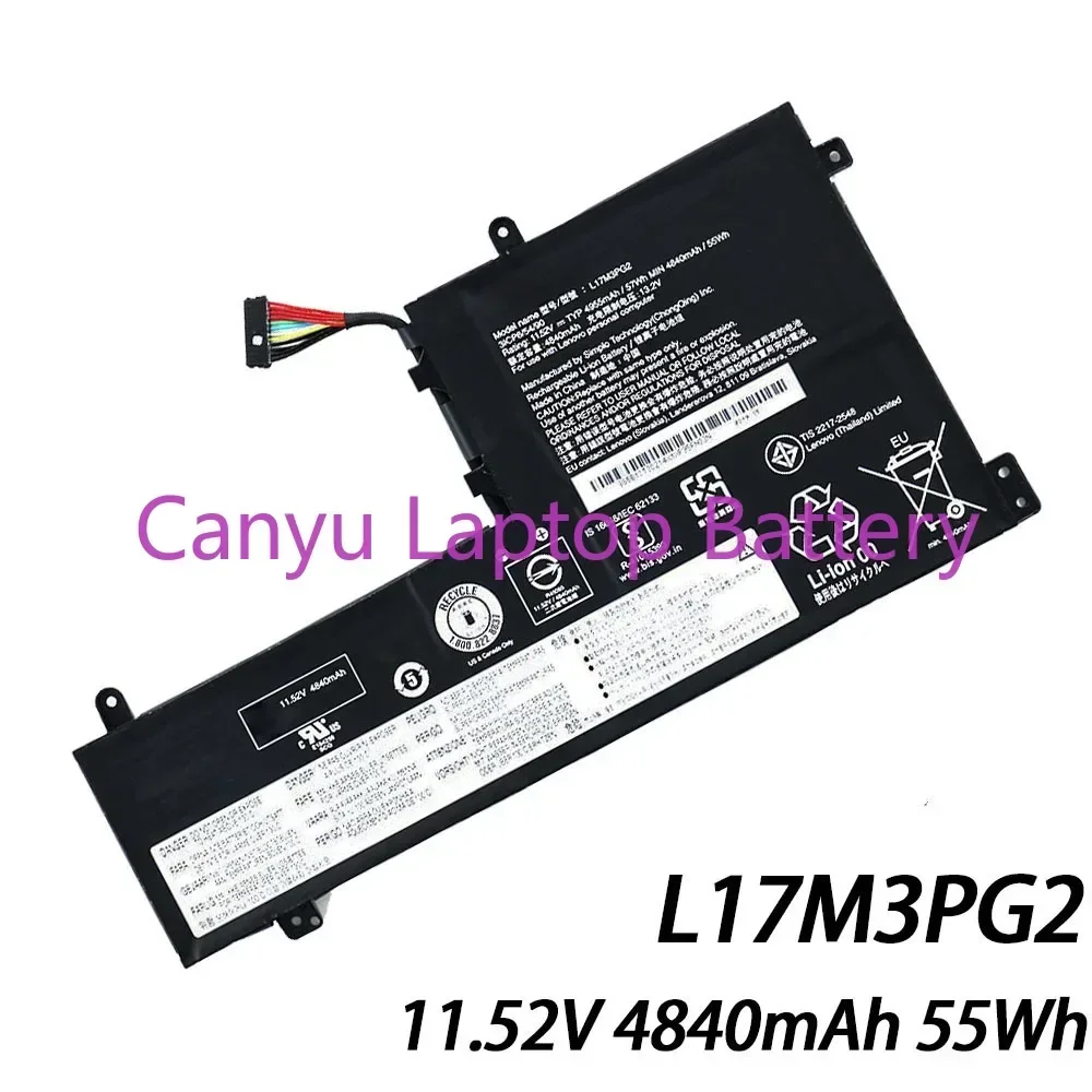 2024 L17C3PG2   For Lenovo L17C3PG1 L17M3PG3 L17L3PG1 L17M3PG2 L17M3PG1 Y530-15ICH Y540-15IRH Y740 Y7000 2019 New Laptop battery