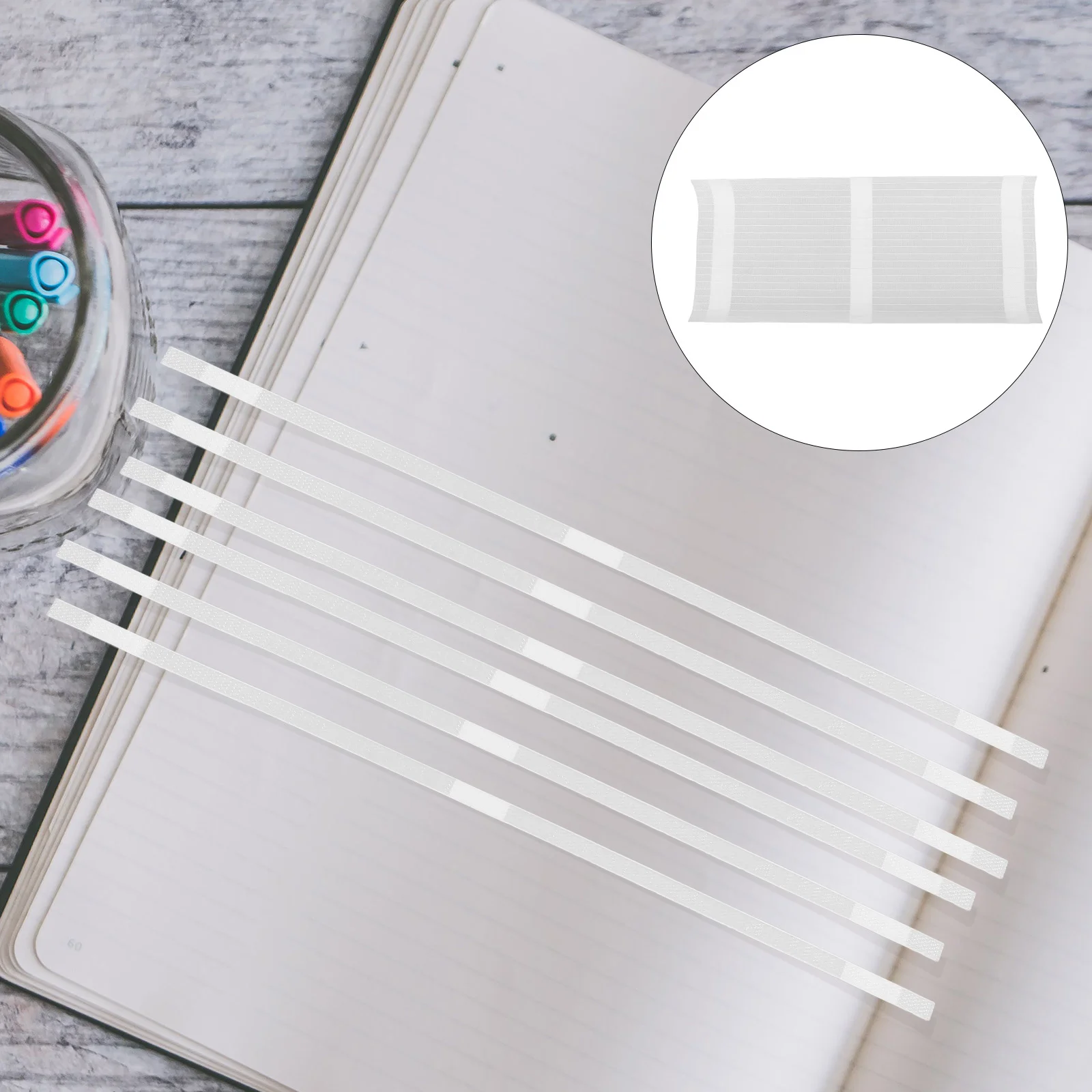 50 Pcs Hot Melt Binding Tape Bookbinding Glue Stick Mini Strips Repair Dedicated Supplies