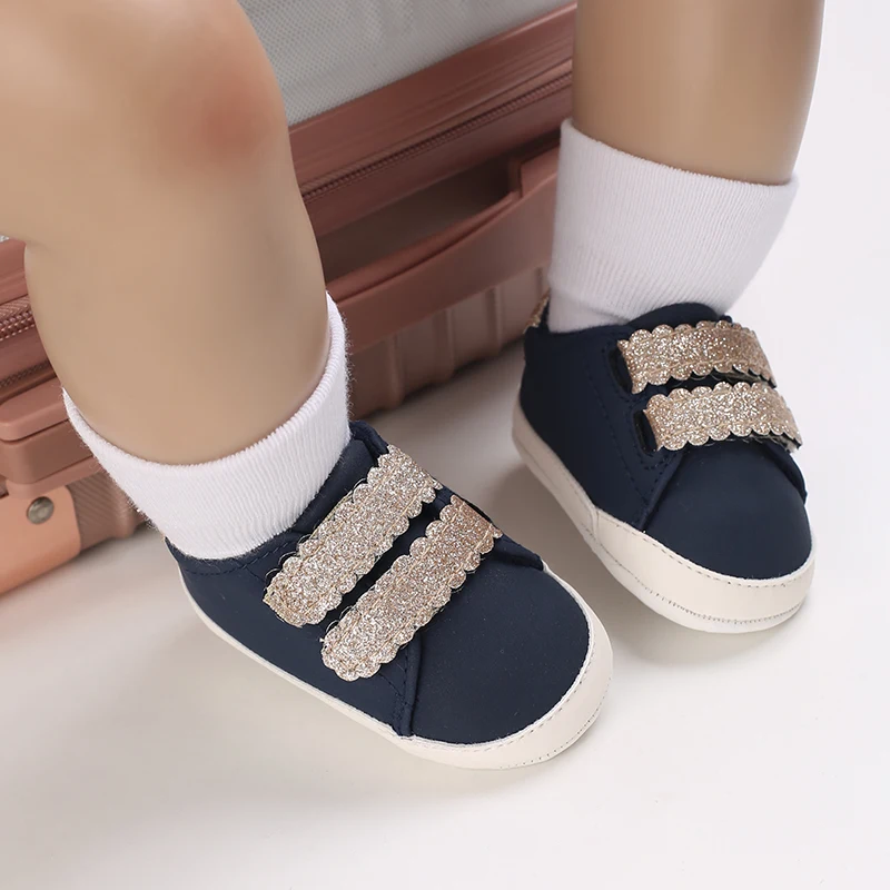 Weiße Prinzessinnenschuhe mit Blumenmuster, lässige Lauflernschuhe für Babys und Kleinkinder von 0-18 Monaten – Detail 11