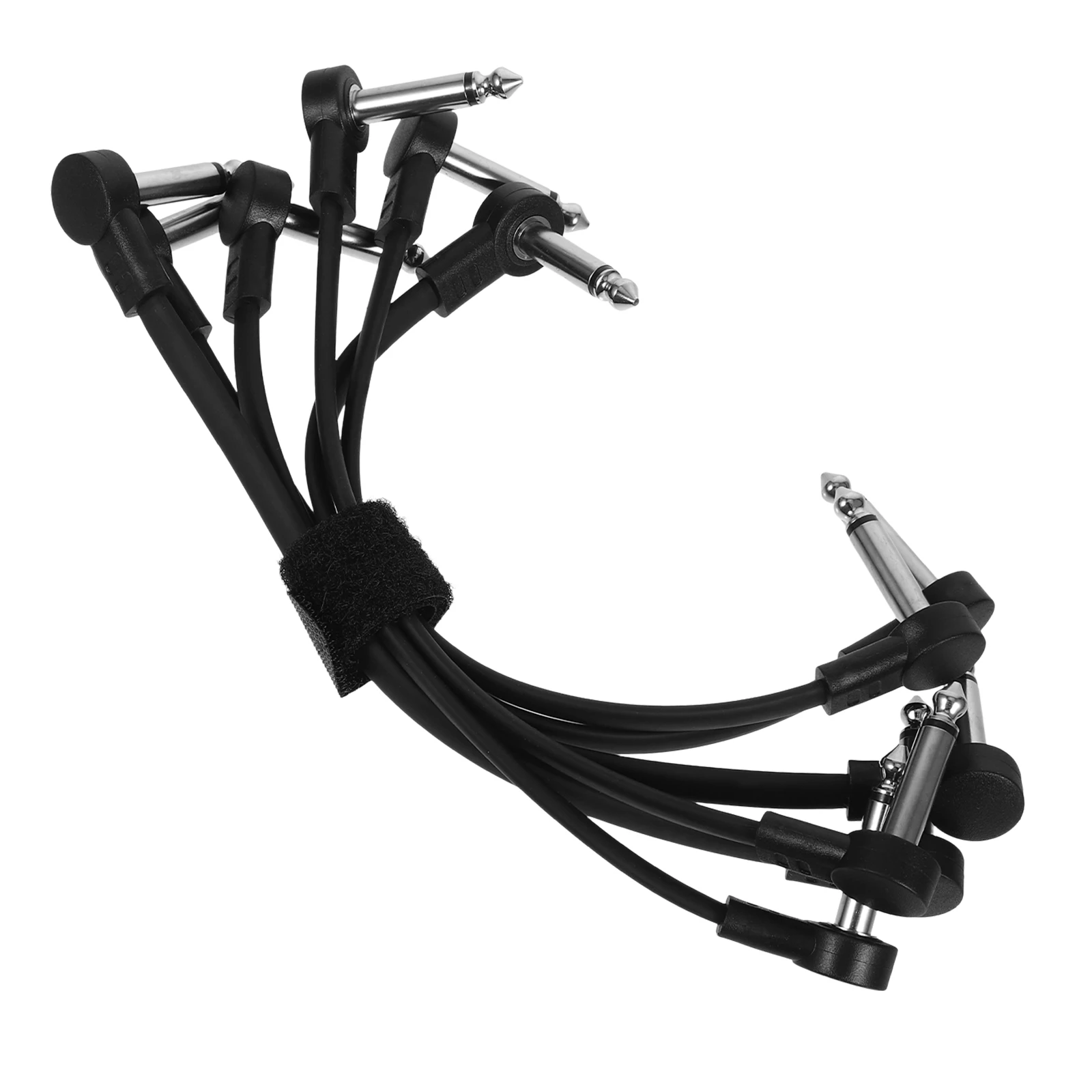 

6 Pcs Guitar Wire Effects Pedal Patch Cables Connection to Weave Effector Cord