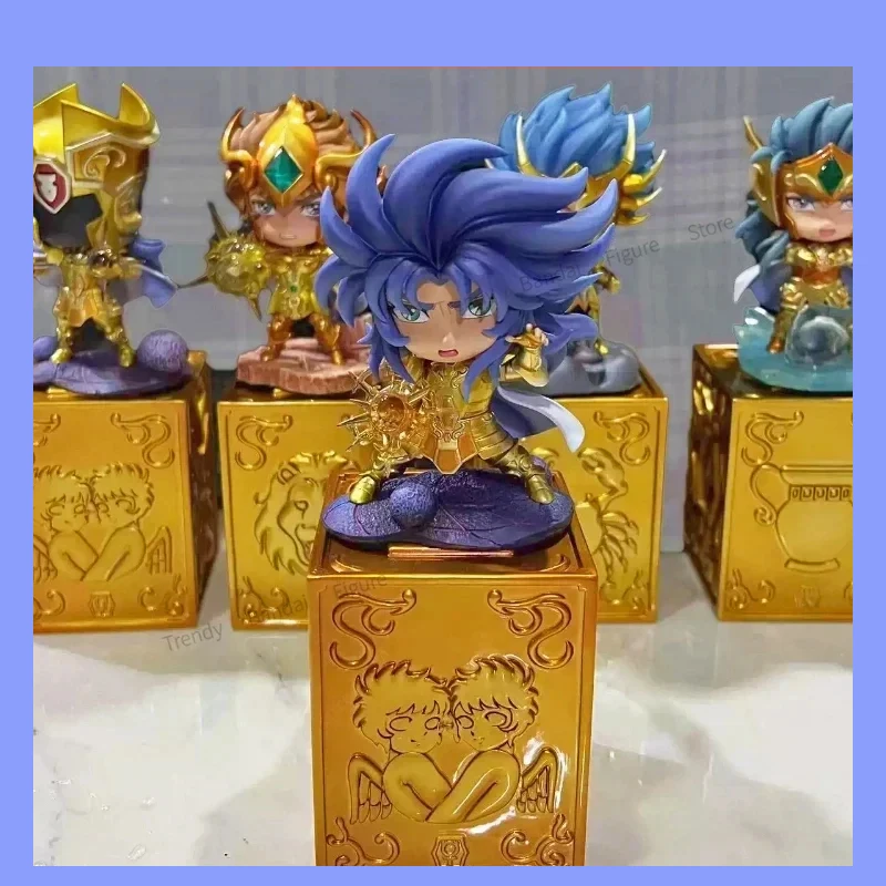 

FOC GK Mini Saint Seiya Миф тканевая коробка "Рыцари зодиака" 12 созвездий коробка подарок экшн-игрушка Смола Q Статуя Модель