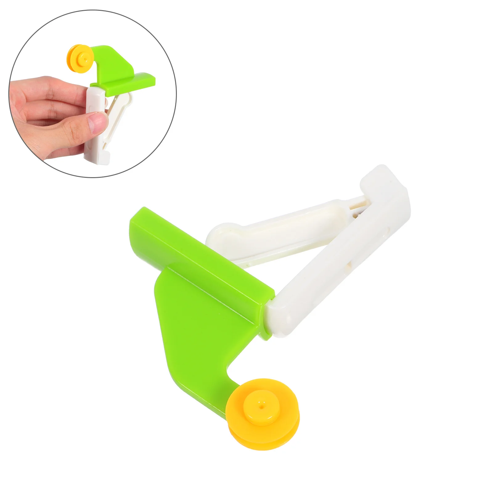 

2Sets Table Corner Pulley System for Kids Mechanical Crane Science Experiment Tools Portable Pulley Block Set Educational