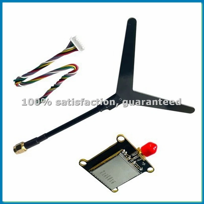 

Видеопередатчик FPV 1.2G 1.6W VTX 1600mW 9 каналов 7-36В для FPV RC гоночных дронов - A51M