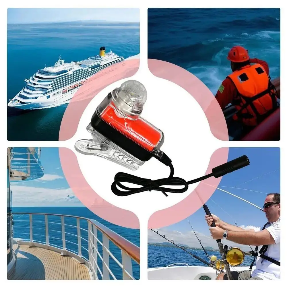 Lithium Life Vest Light Life-saving Overboard Survival Life Jacket Light High Intensity Beam Emergency LED Strobe Light Adult