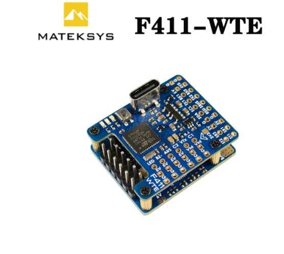 

MATEK F411-WTE BMI270 Baro OSD Dual BEC 132A Current Senor 2-6S INAV Flight Controller for RC Airplane Fixed-Wing