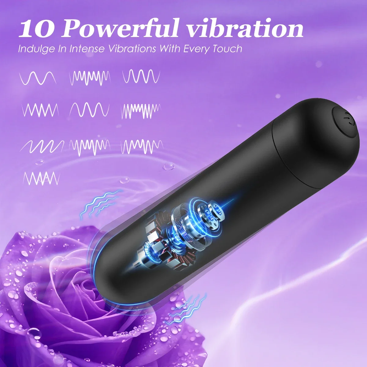 هزاز رصاصة صغير قوي للنساء محفز البظر المهبلي G Spot الاستمناء USB تهمة الهزاز المثيرة ألعاب الجنس الكبار