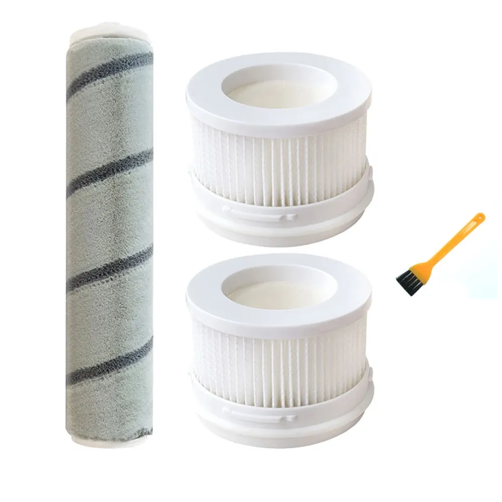 

HEPA Filter Roller Brush for Xiaomi Mijia 1C K10 MJWXCQ04ZM Handheld Wireless Vacuum Cleaner, Replacement Filter Parts