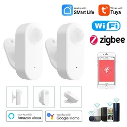 Tuya WiF/Zigbee Human Presence Sensor 5V MmWave Pir Sensor Radar Detector Motion Sensor With Luminance Detection Smart Life