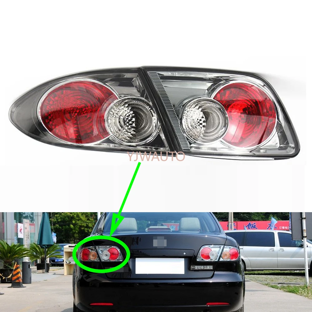 

Tail Light for Mazda 6 2006~2009 2010 2011 2012 2013 2014 2015 Tail Lamp Car Rear Turning Signal Brake Lamp Warning Bumper Light