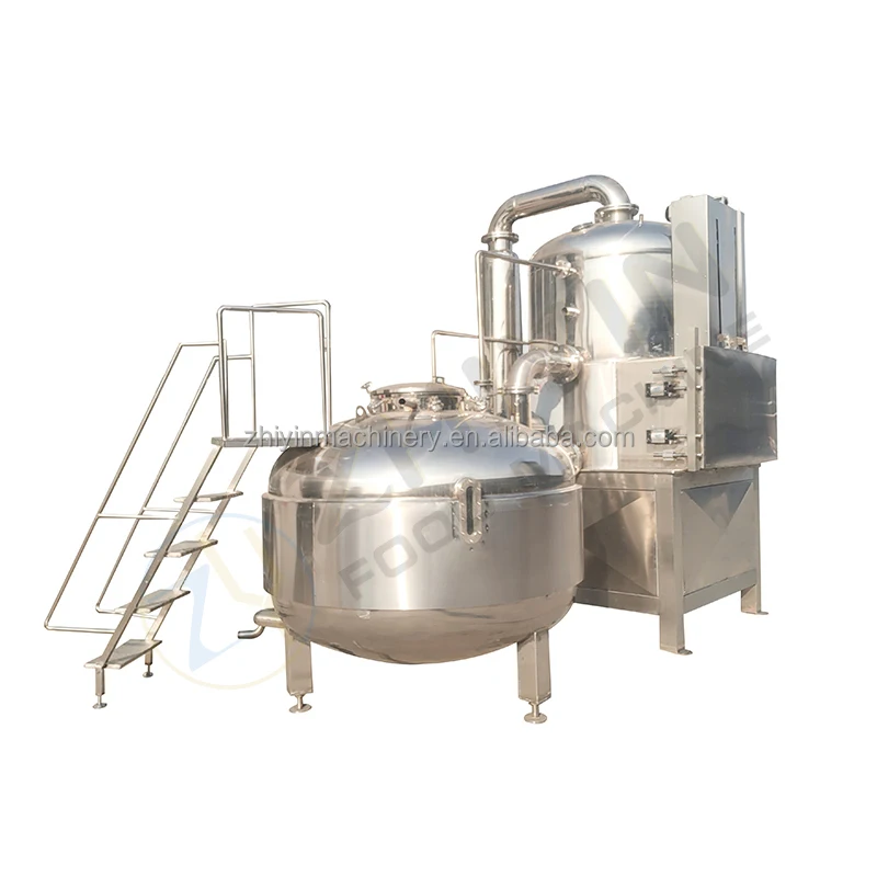 Vegetable Chips Low Temperature Vacuum Frying Machine French Fries Purple Potato Mushroom Vacuum Dehydrating Frying Equipment