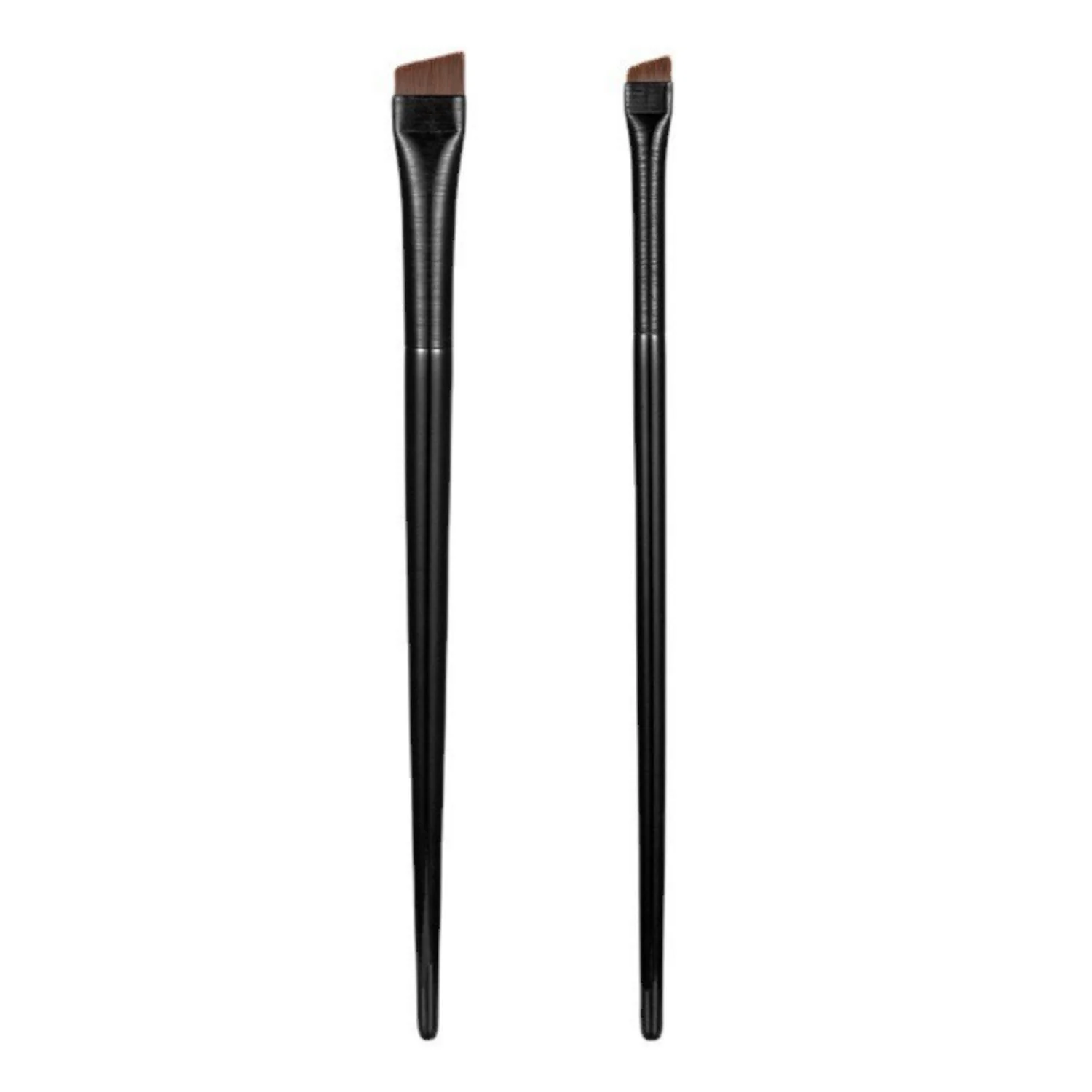 Pennello per sopracciglia pennello per ombretto ultrasottile 2 set per correttore contorno sopracciglio Eyeliner pennello per trucco multiuso