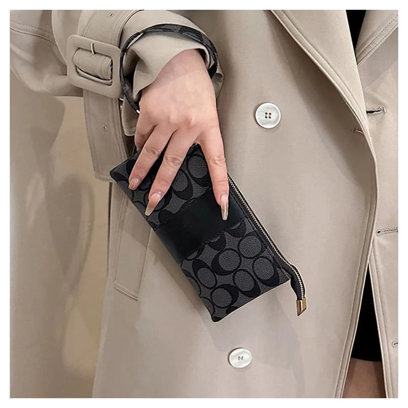 2026 New Women Printed Soft Leather Mobile Phone Bag Mini Lightweight Shoulder Bag Crossbody Bag Multifunctional Coin Purse Card view 5