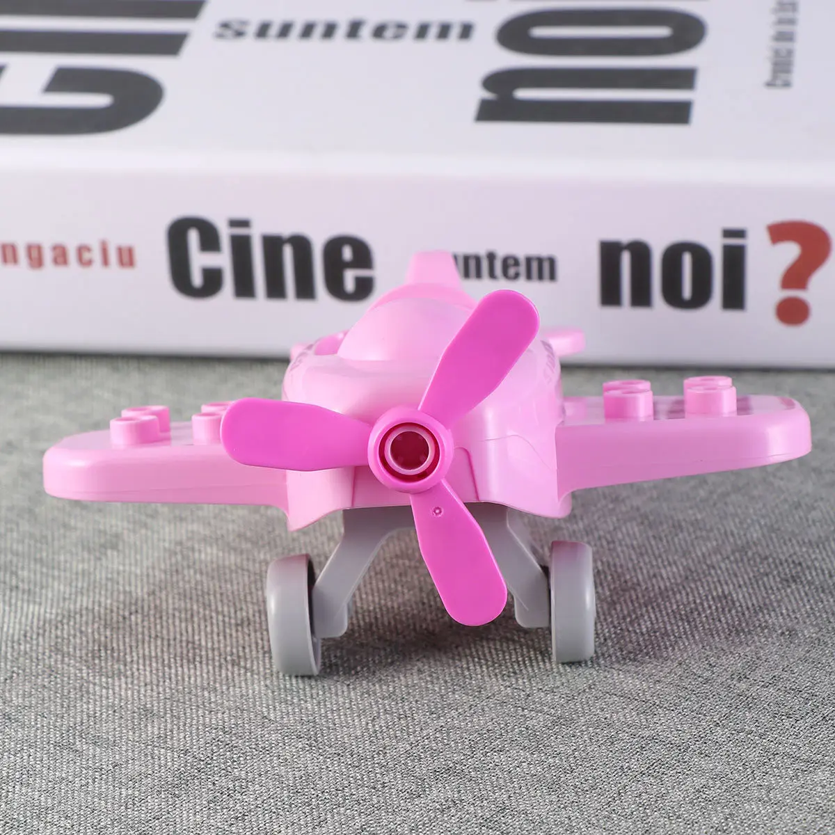 

Educational Airplane Assembly Plane Pink Creative Intelligence Kit for Kids Enhances Hands on Skills Imagination and Learning