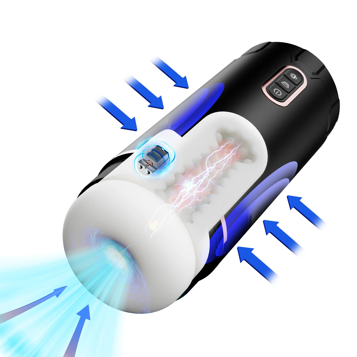 Máquinas sexuales para mamadas, masturbador masculino automático, copa de bolsillo, Coño, voz inteligente, penetración Vaginal, Juguetes sexuales para adultos para hombres