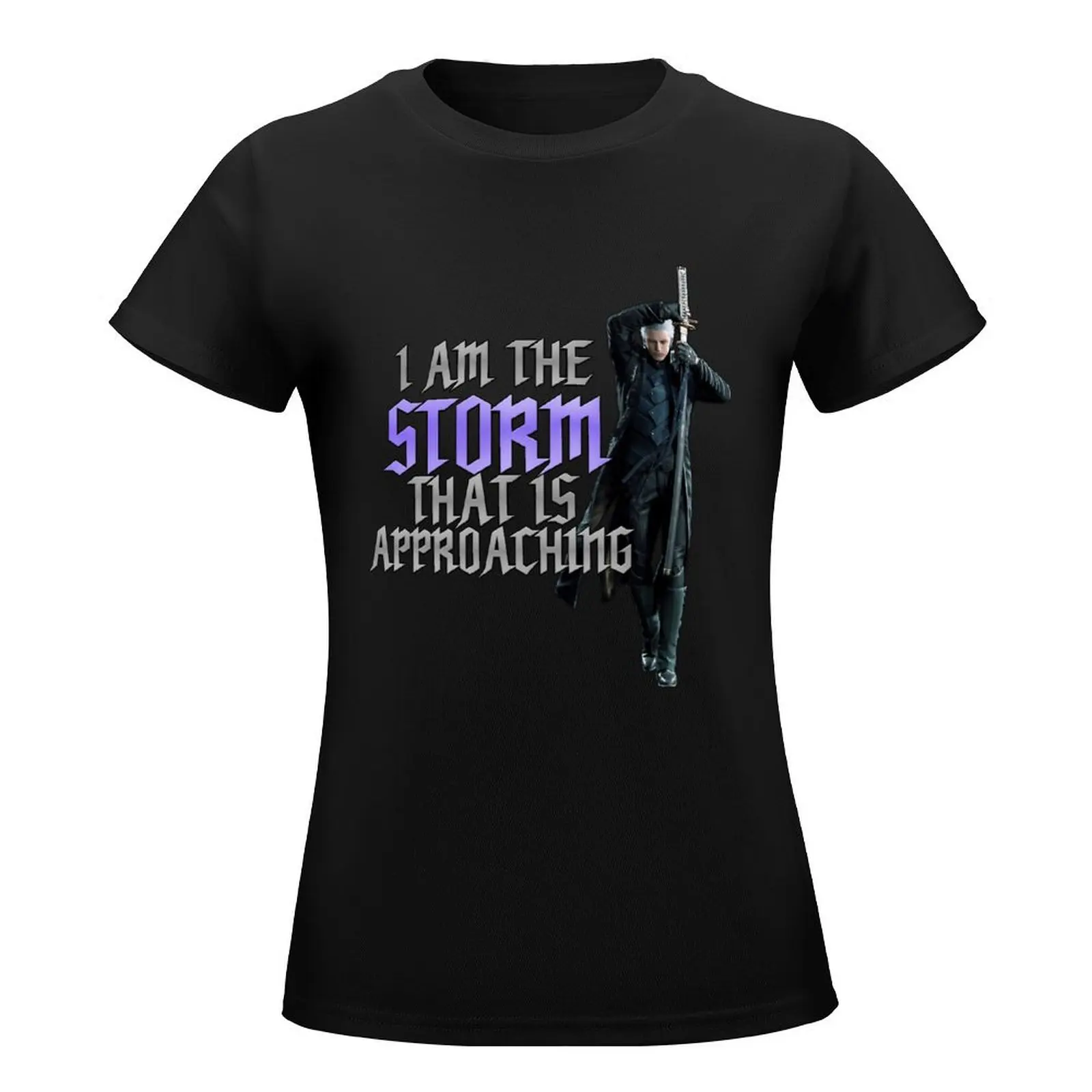 Gifts For Women Devil Action May Cry Game Awesome For Movie Fan T-Shirt funny Short sleeve tee anime clothes Woman T-shirts