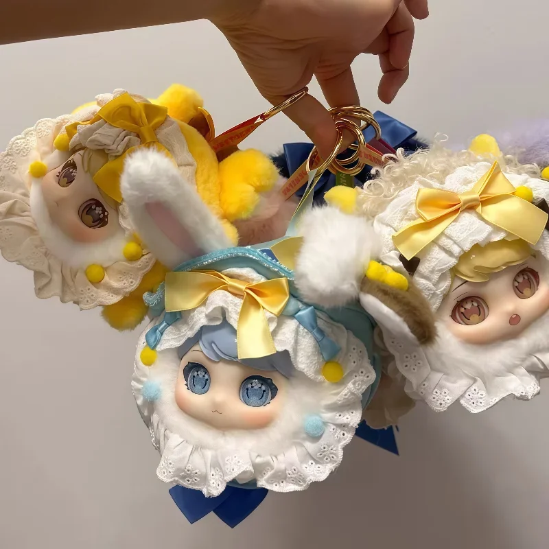 

Подлинная сладкая серия Emilya Moni Cat Roro Swap Box, виниловая глухая коробка Kawaii, пушистая кукла, загадочная коробка, модная игрушка, подвеска, подарки для девочек