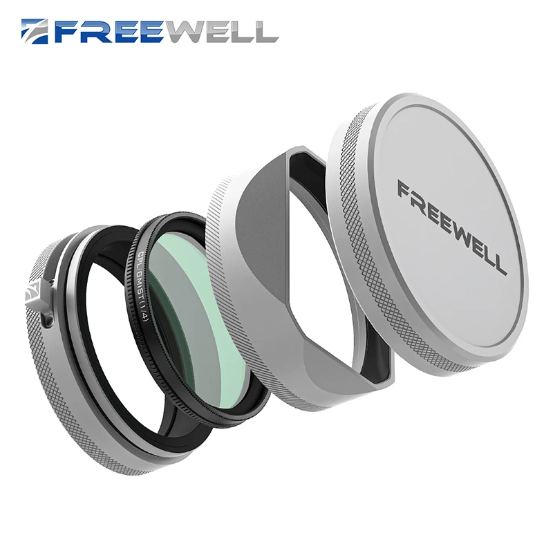 Freewell New Style CPL/GMIST Filter With Lens Hood Compatible With fujifilm X100 X100S X100T X100F X100V Fuji Series Cameras