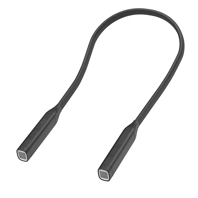 X64A-Neck Reading Light Book Lights Reading In Bed Bendable Long Lasting Portable USB Rechargeable Flexible LED Book Lighting