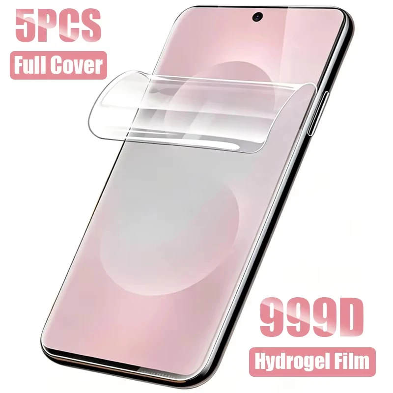 

Гидрогелевая пленка для Samsung S26 Ultra S25 Ultra S26 S25 S24 S23 S21 FE S24 Plus S22 S20 FE S26 Plus, прозрачная защитная пленка для экрана, 1-5 шт.