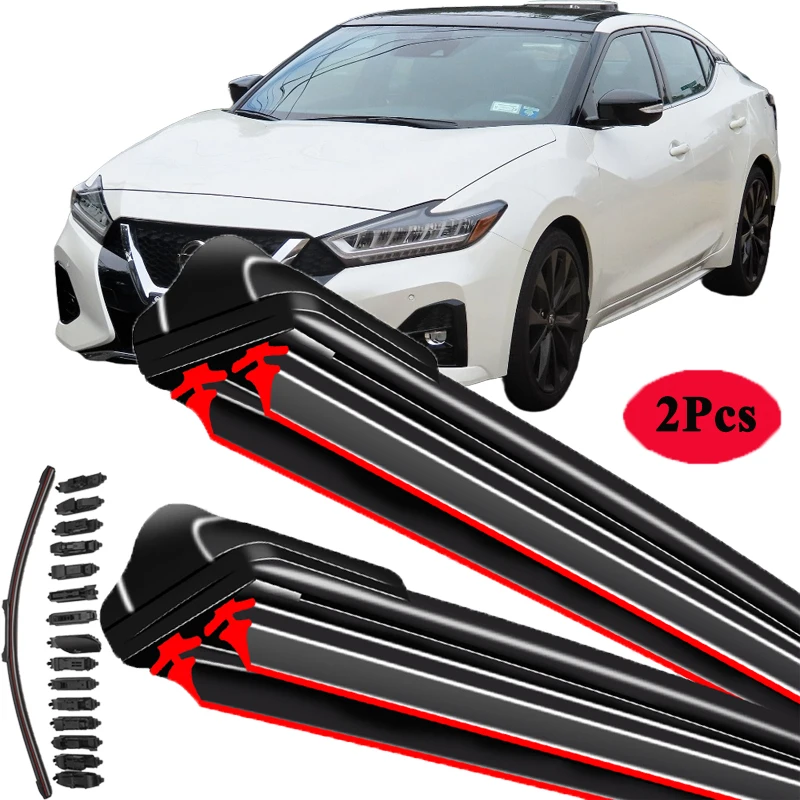 

Для Nissan Maxima A32 A33 A34 A35 A36 1994-2024 Щетка стеклоочистителя автомобиля Щетки для переднего ветрового стекла Омыватель Запчасти для чистки окон