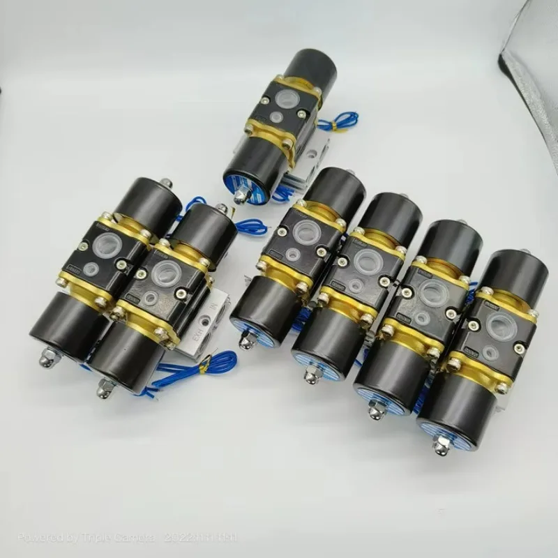 1/2" NPT Brass Air Valves 3-Pos 3/8" 3-Position 8-Valve Engine Manifold Fast Valve Low Level Rider Suspension V4F 2W160-4F 2W4F