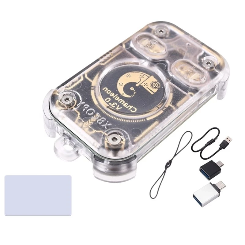 STABLE QUALITY Chameleon V3.0 RFID Emulator Reader +UID Card Smart Chip Duplicator 125Khz 13.56Mhz ID IC Card Tag Copyer