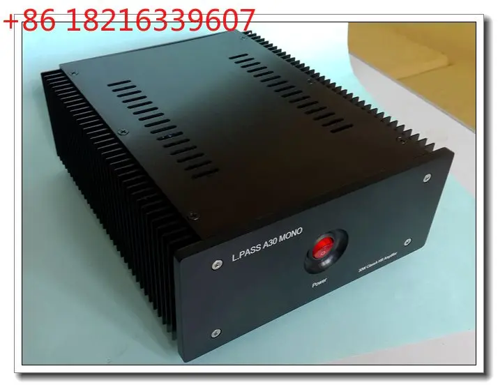 Amplificador de potencia mono de clase A puro de 30W con tubo de efecto de campo L.Pass A30, amplificador mono de un solo terminal, amplificador de potencia Hifi.