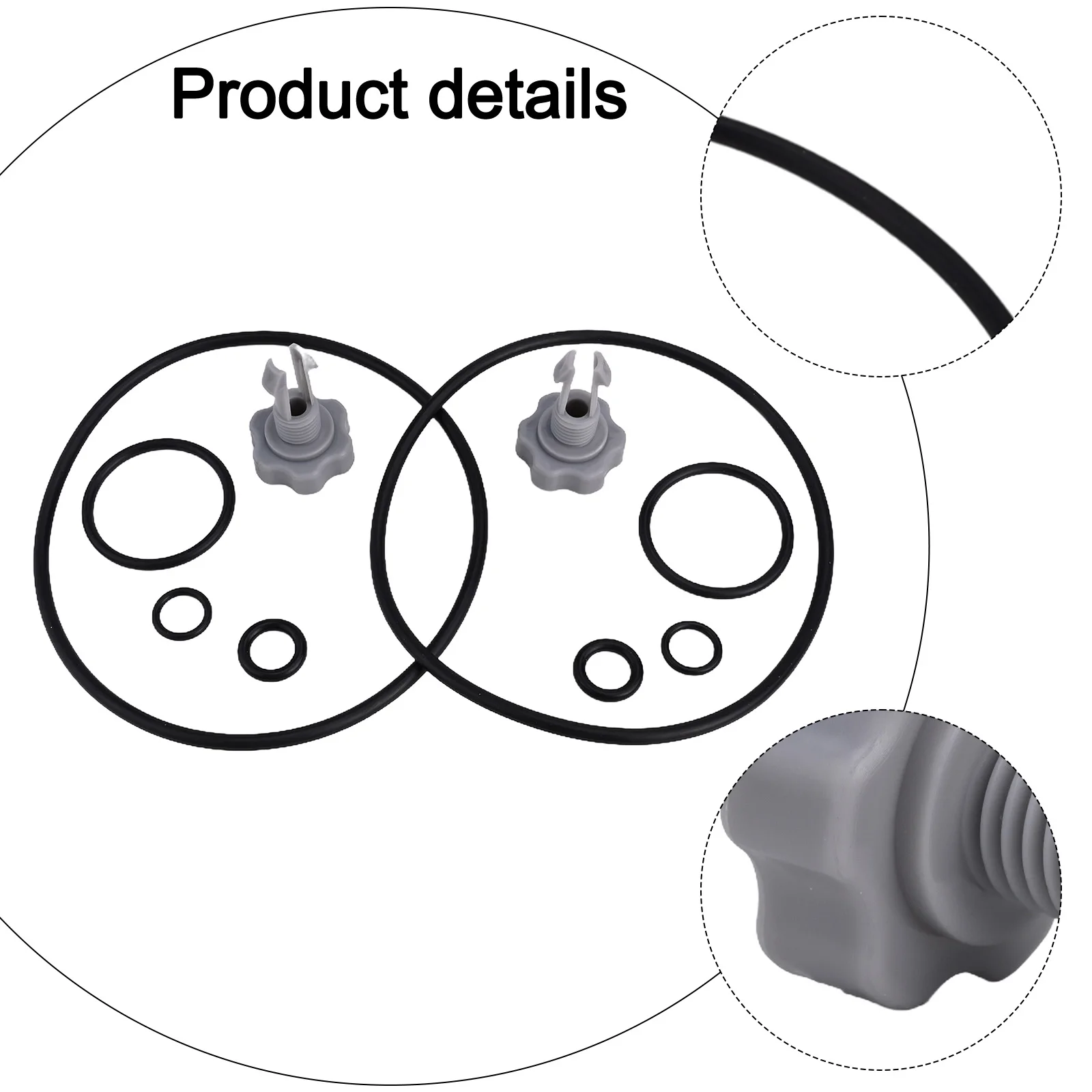 Brand New Filter Pump Maintenance Filter Pump Seals Air Release Valve 10460 Release Valve O-Ring Replacement Seals Pack