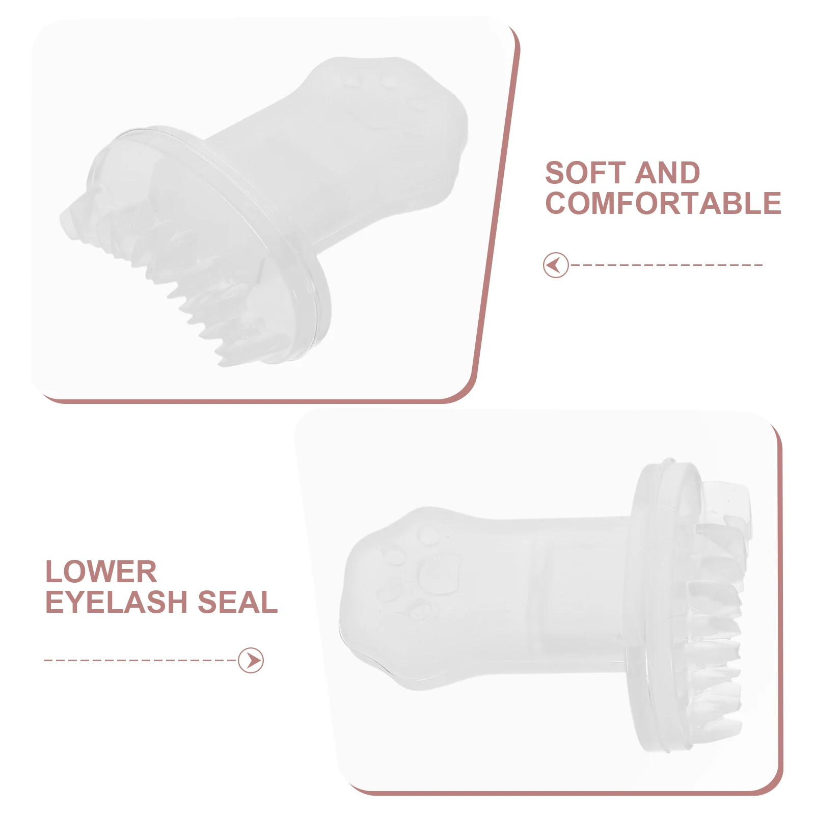 

Silicone Eyelash Stamp Large Left Women Makeup Bottom Lashes Tool LowerEyelashesStamp eyelashstamp forlowerEyelashes